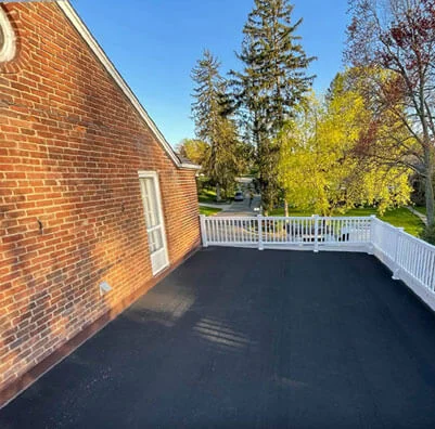 deck flat roof repair long island